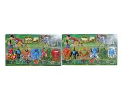 4inch BEN10 Doll(6in1) toys