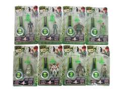 3.5inch BEN10 Doll Set & BEN10 Watch W/L_S(8S) toys