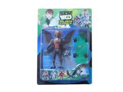 5.5inch BEN10 Doll Set W/L