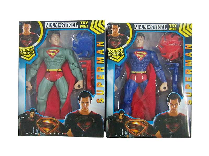 10inch Super Man Set W/L_S toys