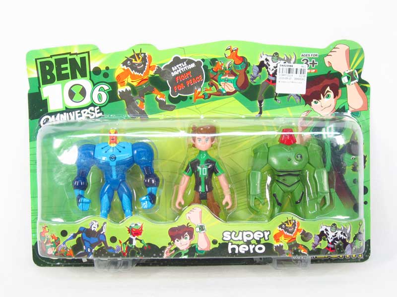BEN10 Doll W/L(3in1) toys