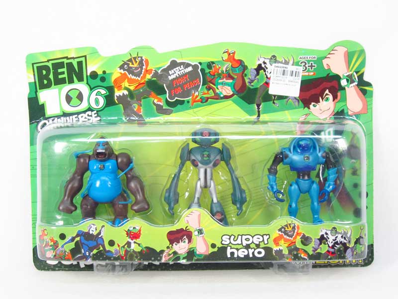 BEN10 Doll W/L(3in1) toys