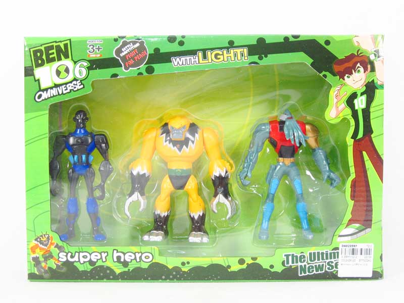 BEN10 Doll W/L(3in1) toys