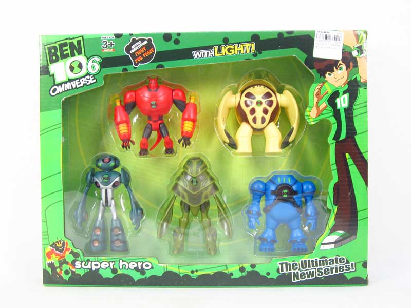 BEN10 Doll W/L(5in1) toys