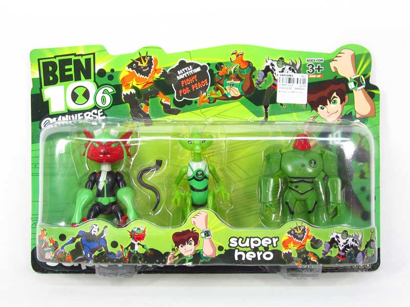 BEN10 Doll W/L(3in1) toys