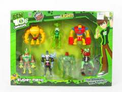 BEN10 Doll W/L(7in1)