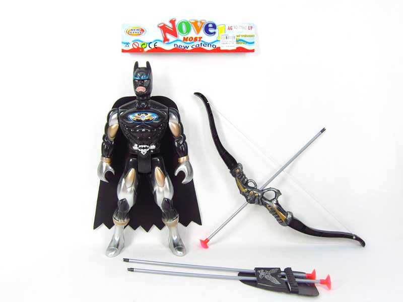 Bat Man W/L & Bow_Arrow toys