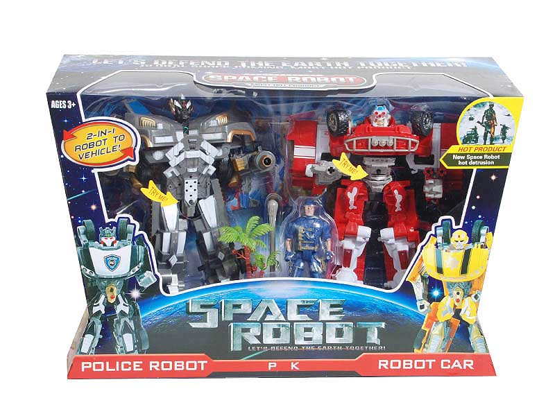 Transforms Robot(2in1) toys