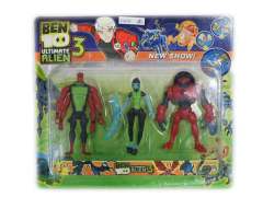 4inch BEN10 Doll(3in1) toys