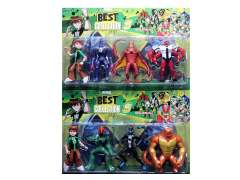 6inch BEN10 W/L & 6inch BEN10 Doll(3in1) toys