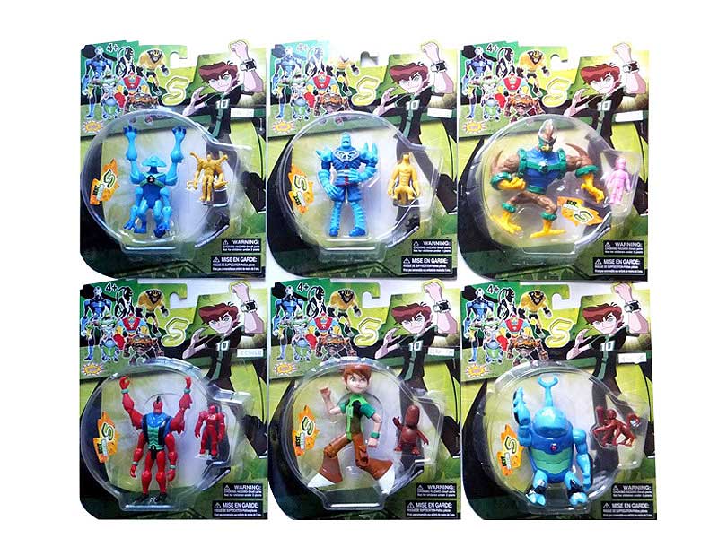 6inch BEN10 W/L & 2.5inch BEN10 Doll(2in1) toys