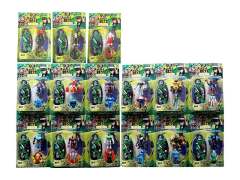 4.5inch BEN10 Doll & Motorcycle(15S)