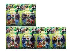 4.5inch BEN10 Doll & 6inch BEN10 W/L(6S)