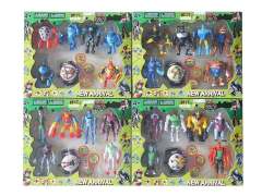 4.5inch BEN10 Doll Set(4S) toys