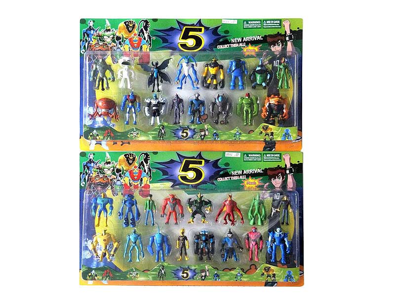 3inch BEN10 Doll(16in1) toys