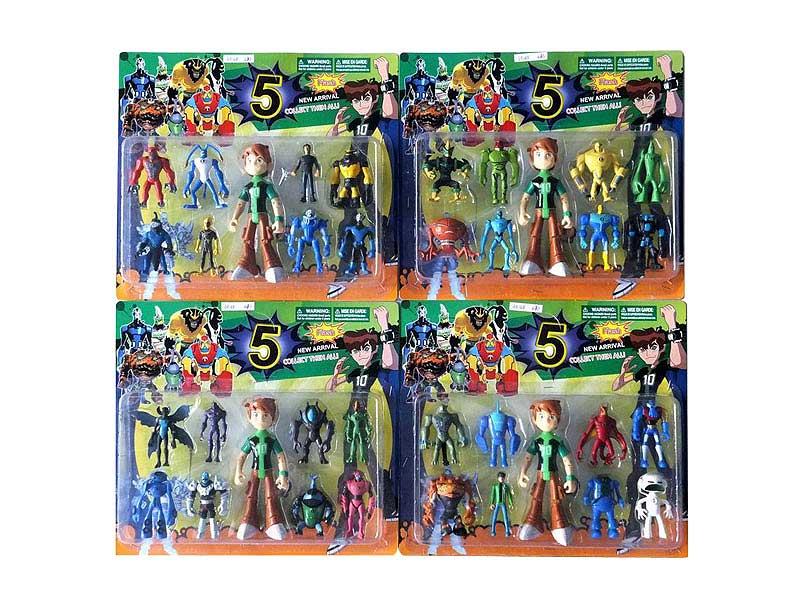 6inch BEN10 W/L & 3inch BEN10 Doll(4S) toys