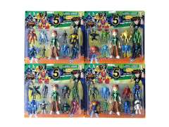 6inch BEN10 W/L & 3inch BEN10 Doll(4S)