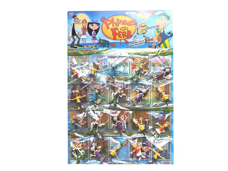 3inch Phineas And Ferb(20in1) toys