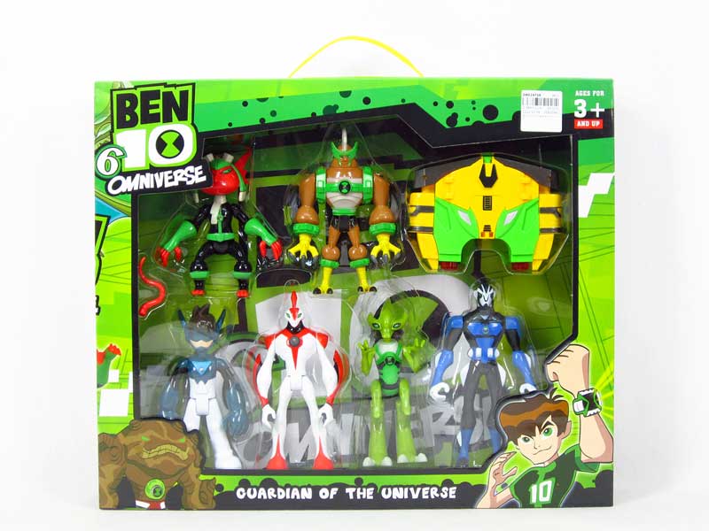 BEN10 Set W/L(6in1) toys