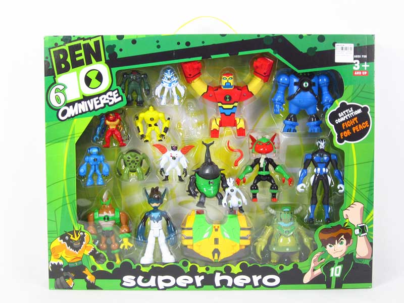 BEN10 Set W/L(8in1) toys