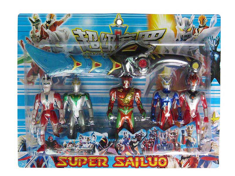 6inch Super Man Set(5in1) toys