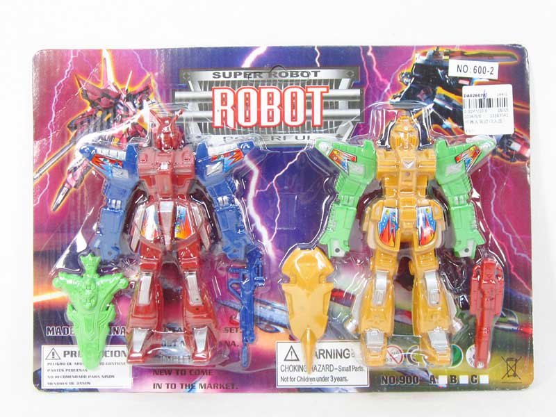 Robot W/L(2in1) toys