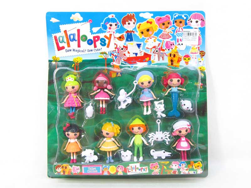 3.2inch Lala Loopsy(8in1) toys