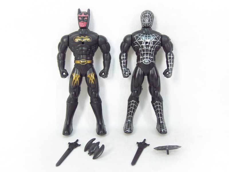 Spider man&Bat-man toys
