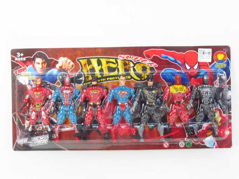 Super Man W/L(7in1) toys