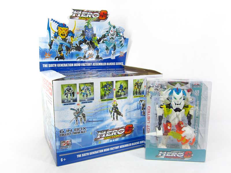 Hero Factory 6(6in1) toys
