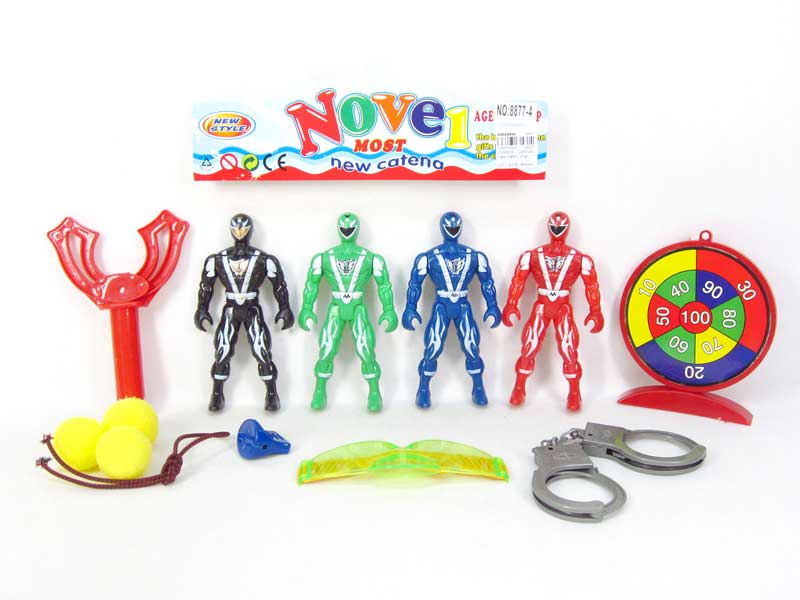 Super Man Set W/L(4in1) toys