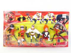 The Incredibles(5in1) toys