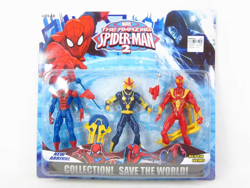 Spider Man Set W/L(3in1) toys