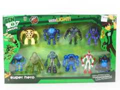 BEN10 Doll W/L(10in1) toys