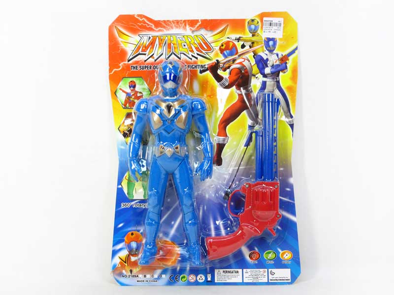 Super Man & Gun(3C) toys