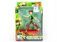 BEN10 Doll W/L & Friction Scooter toys