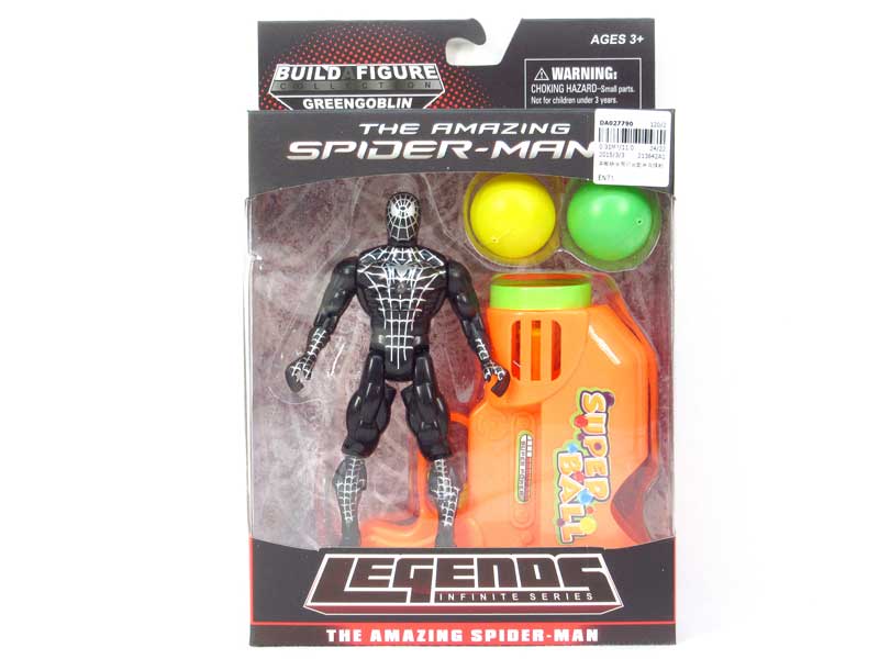 Spider Man W/L & Pingpong Gun toys