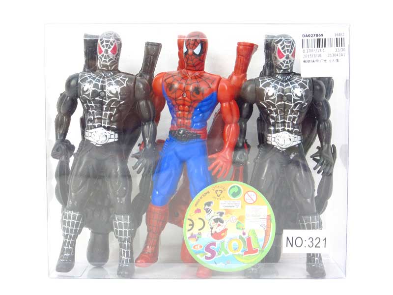 Spider Man W/L(6in1) toys