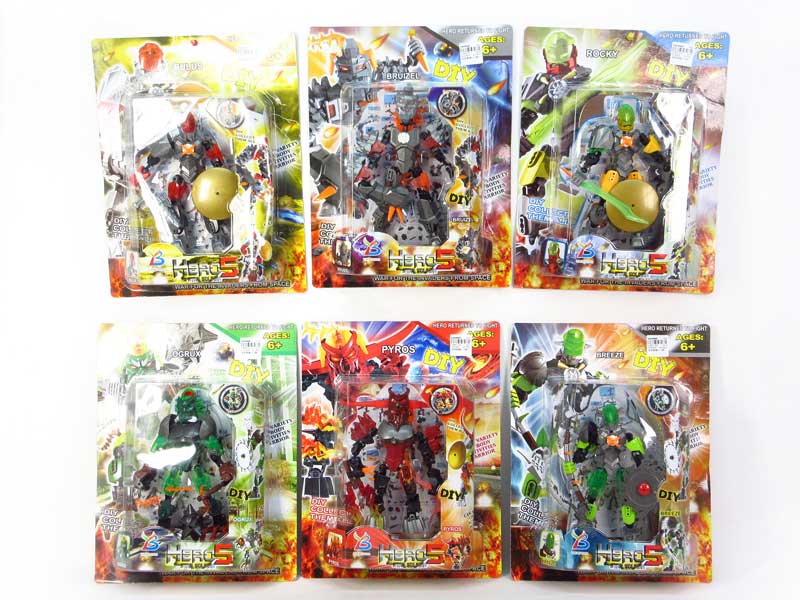 Earth Heroes(6S) toys