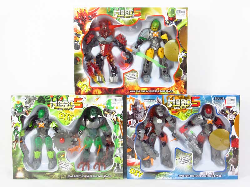 Earth Heroes(2in1) toys