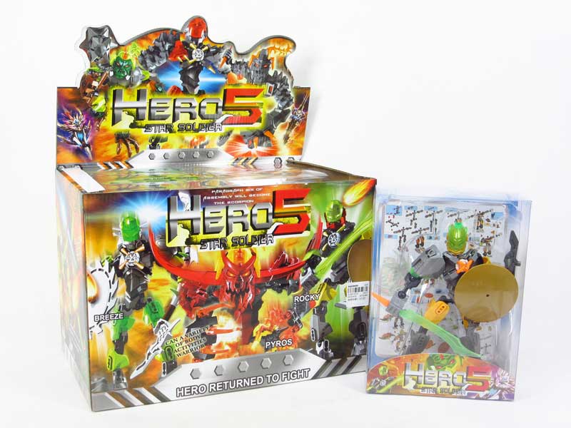 Earth Heroes(6in1) toys