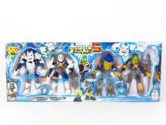 Earth Heroes(4in1) toys