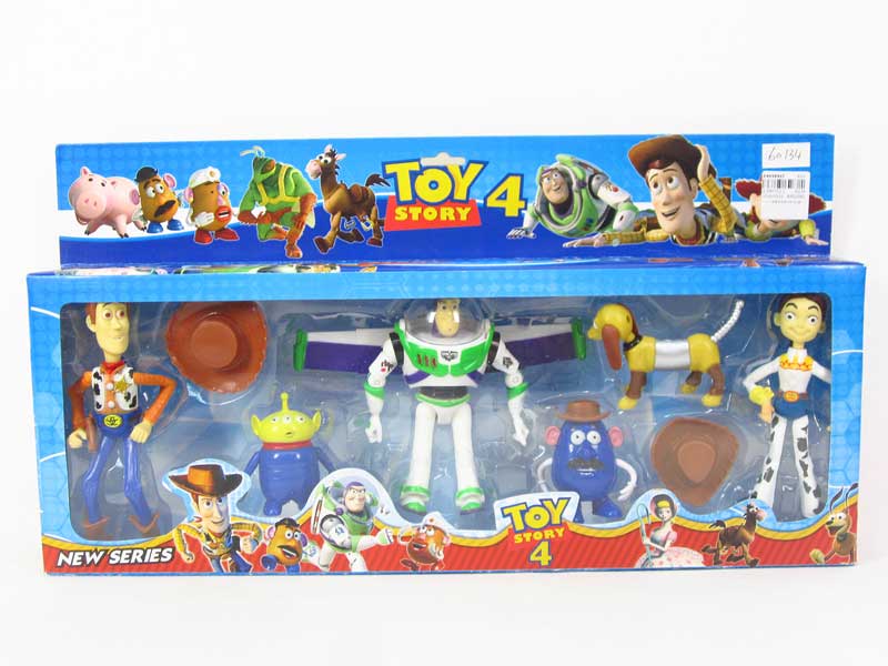 2.5-7inch Toy Story(6in1) toys