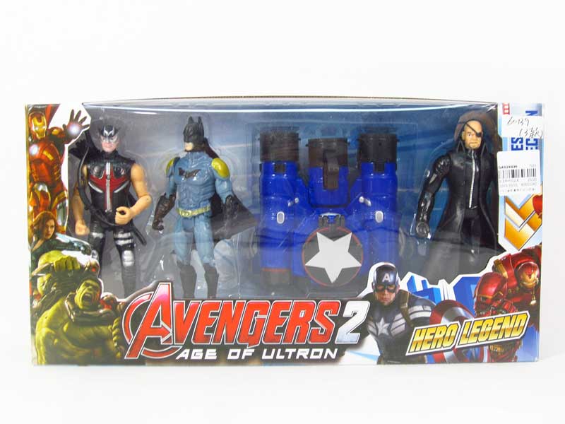 5.5inch Avengers W/L(3in1) toys