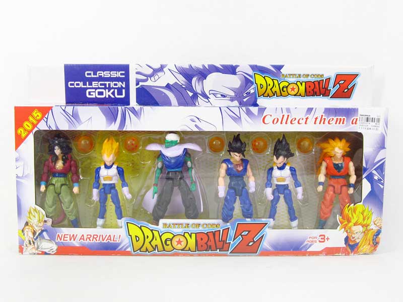 5.5inch Dragon Ball(6in1) toys