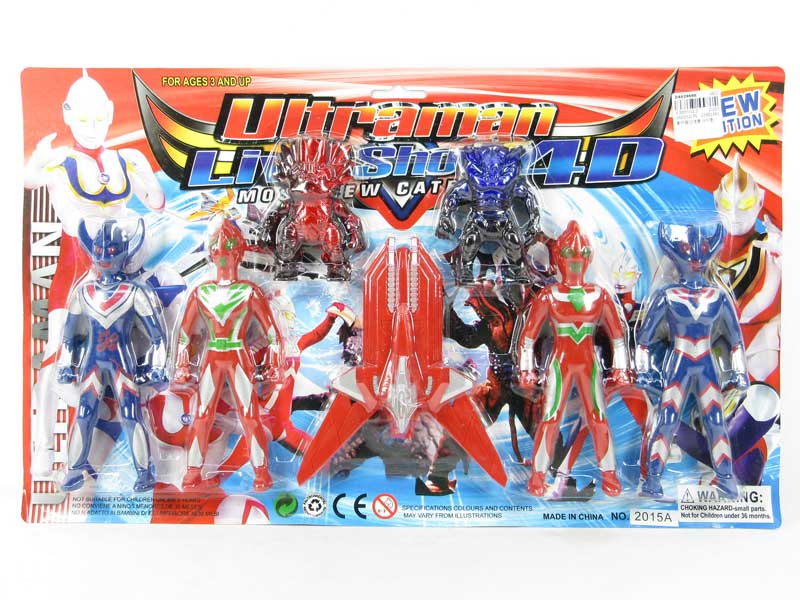 Ultraman & Monster(6in1) toys