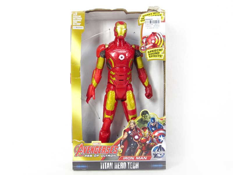 12inch Iron Man W/L_S toys