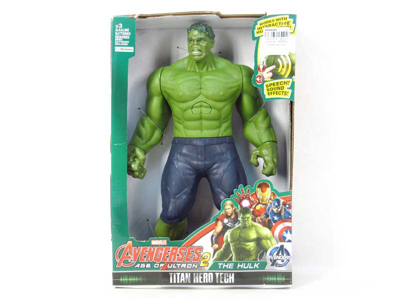 12inch The Hulk W/L_S toys