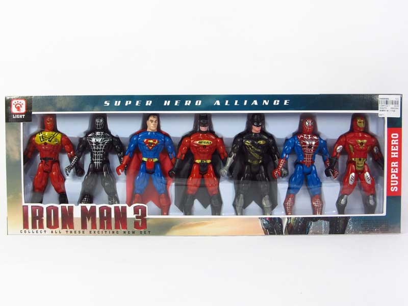 Super Man W/L（7in1） toys
