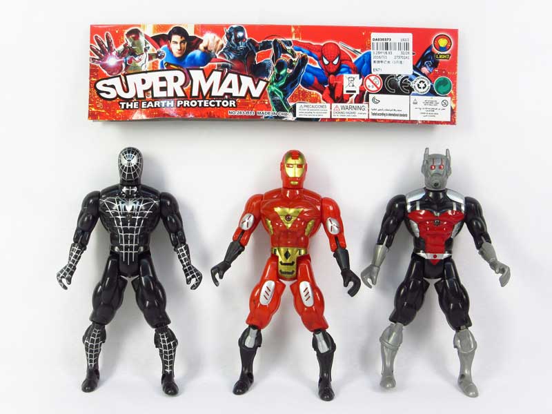 Super Man W/L（3in1） toys